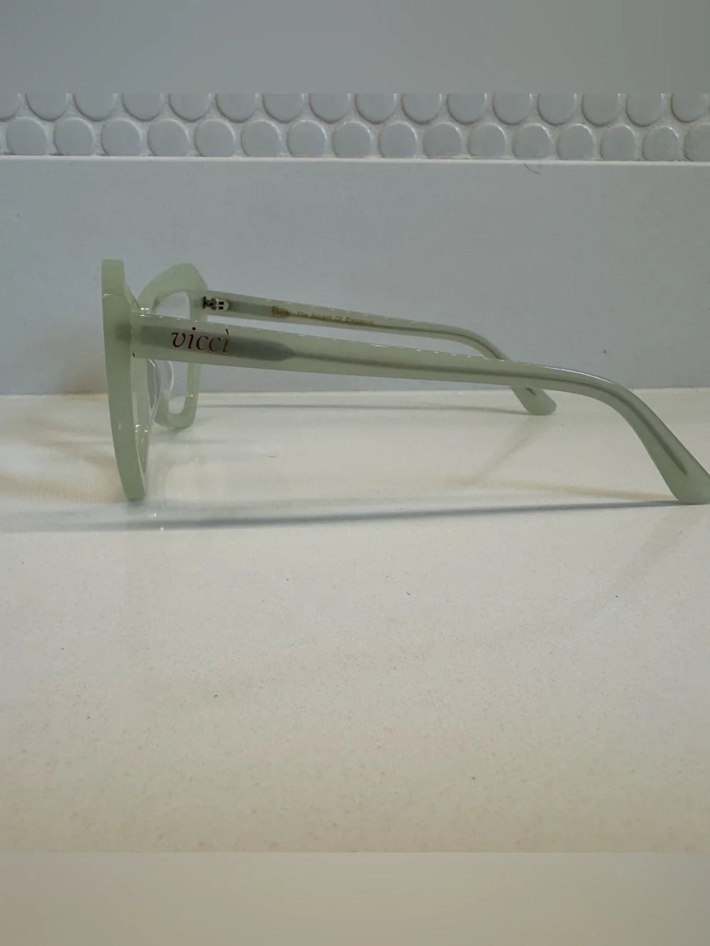Vicci Rosa Pistachio Cat-Eye reading glasses +1.5 magnification